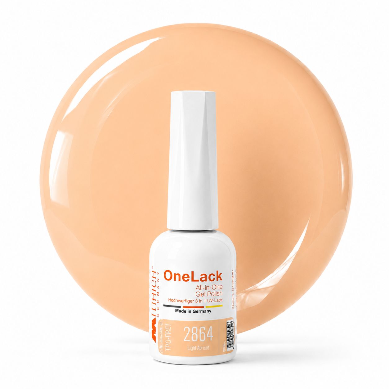 OneLack TPO-frei 2864 Light Apricot 12g