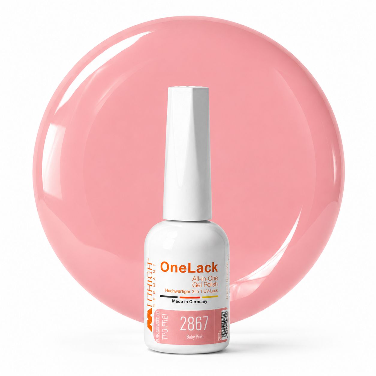 OneLack TPO-frei 2867 Baby Pink 12g