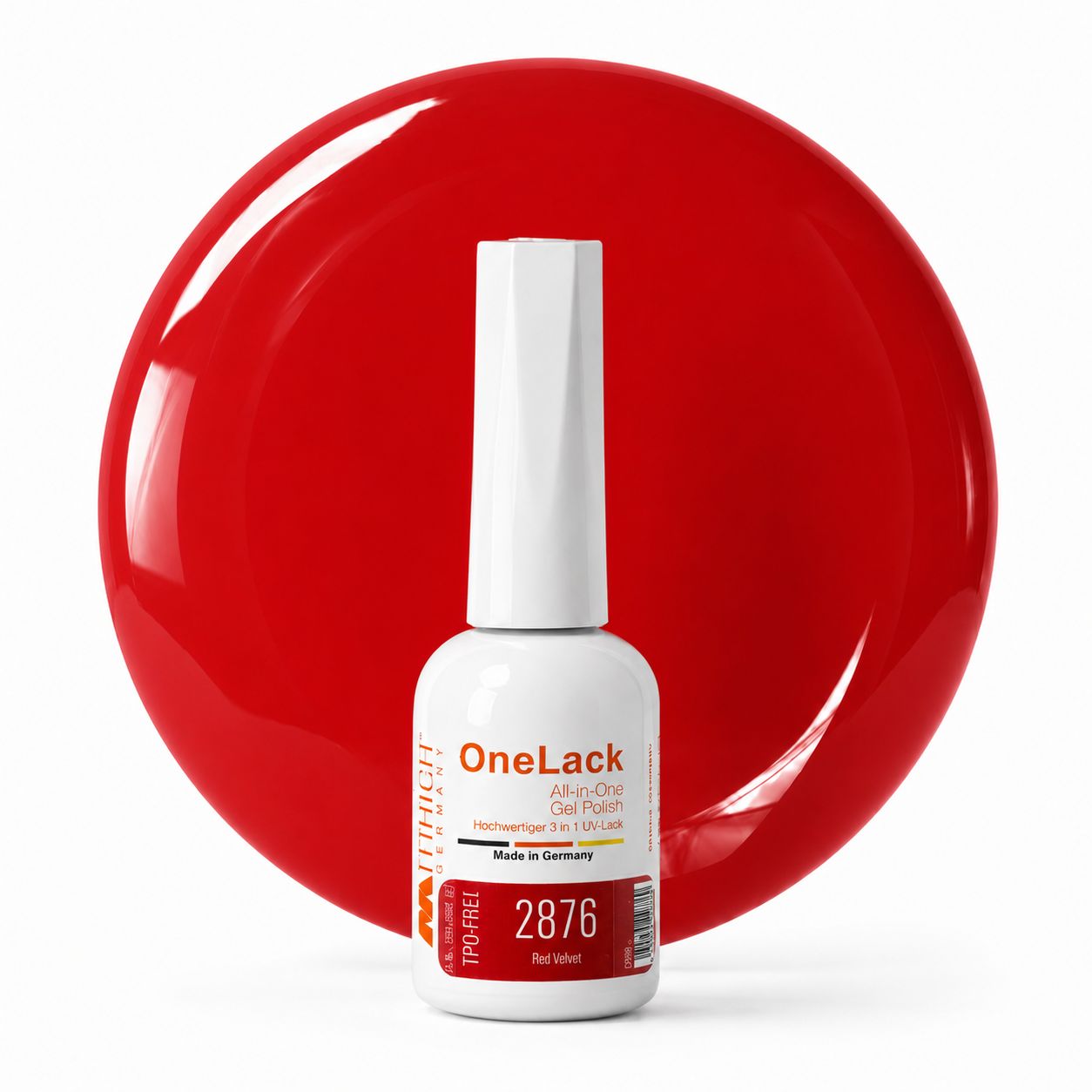 OneLack TPO-frei 2876 Red Velvet 12g
