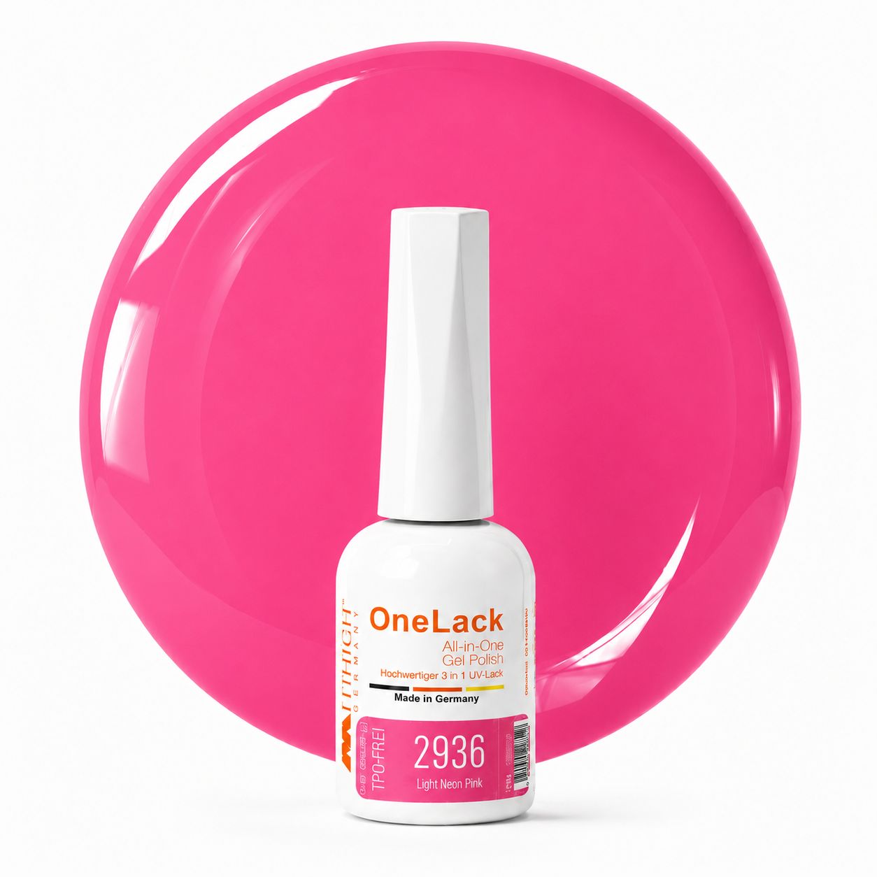 OneLack TPO-frei 2936 Light Neon Pink 12g
