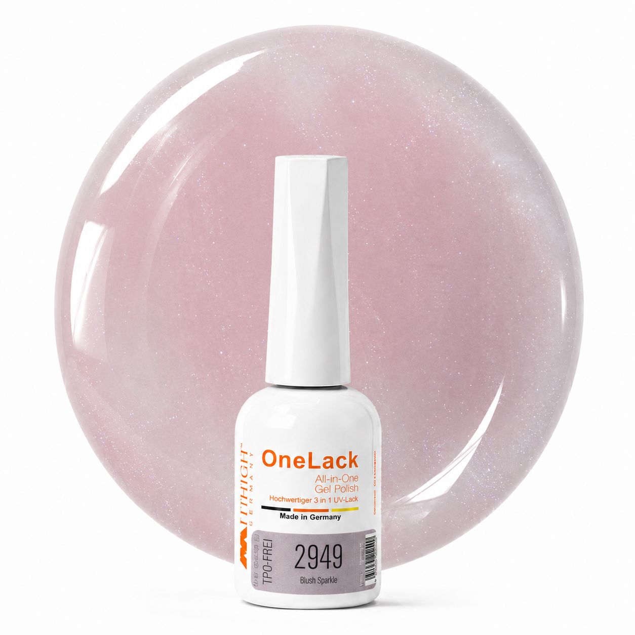 OneLack TPO-frei 2949 Blush Sparkle 12g