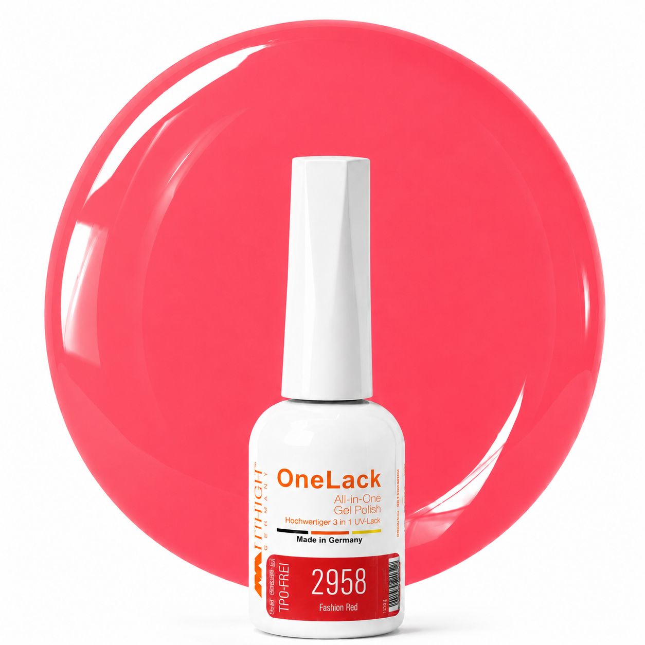 OneLack TPO-frei 2958 Fashion Red 12g