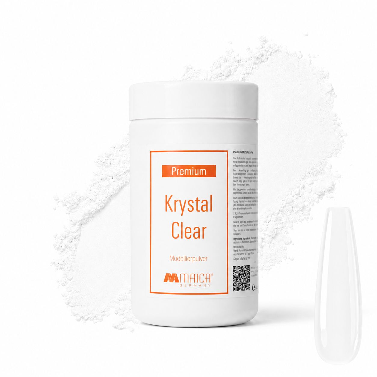Acrylpulver 1602 Krystal Clear 660g