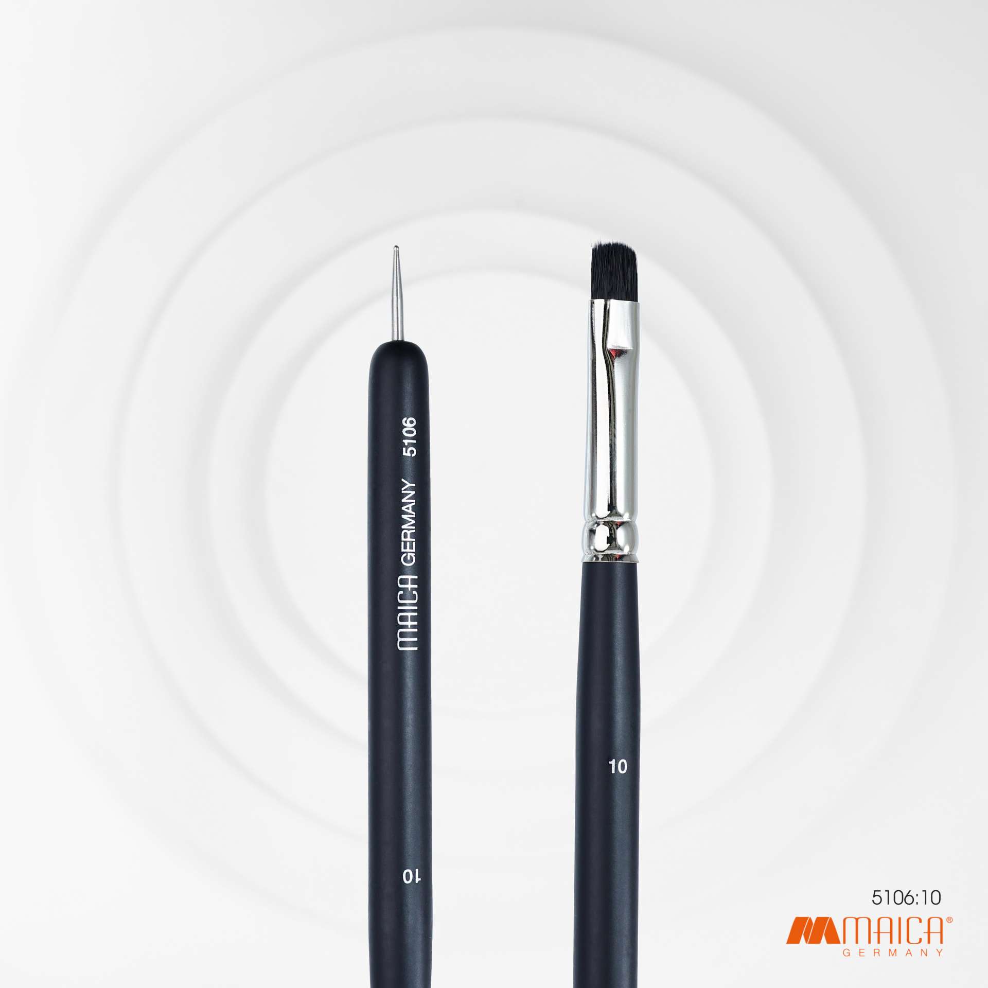 Spot Swirl & French Pinsel – Nr. 10