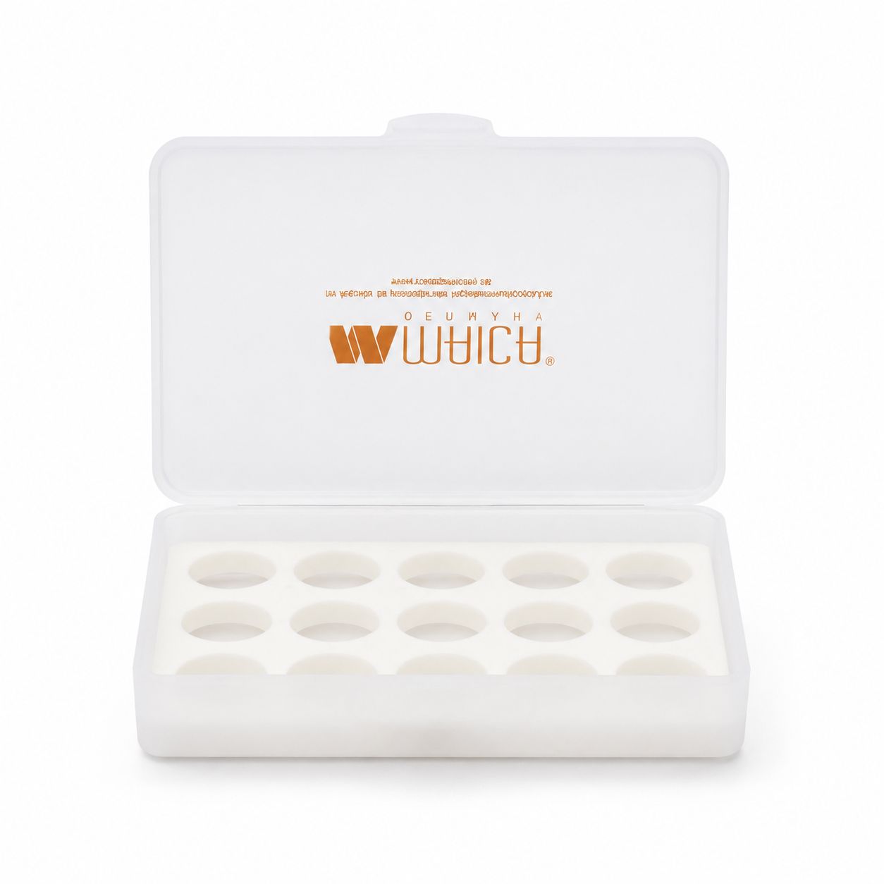 Box für Gel-Behälter mit Einlage 8403 transparent