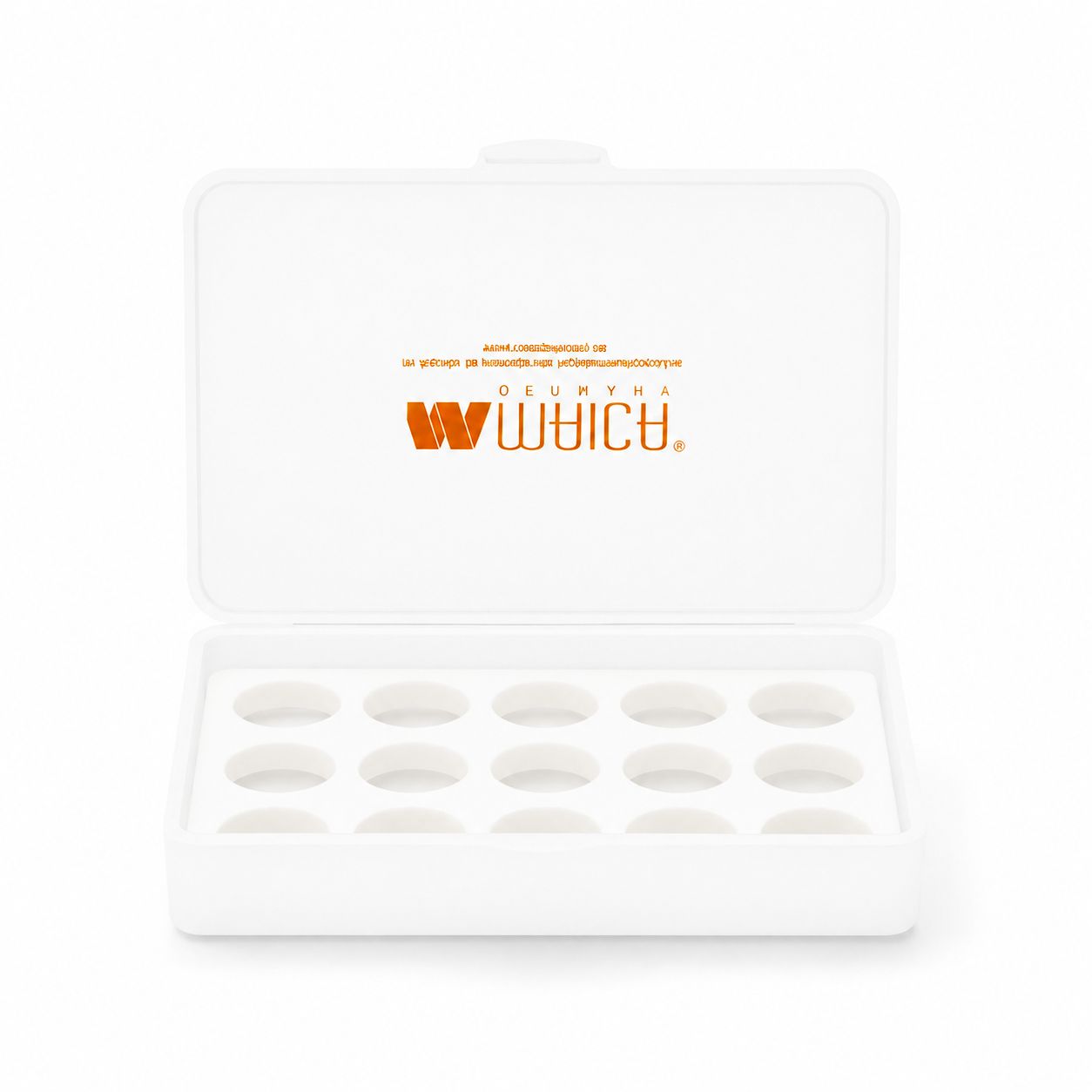 Box für Gel-Behälter mit Einlage 8647 weiss