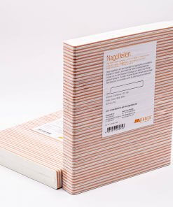 Nagelfeile – Eckig – 100/100 – weiß – 50 Stk.