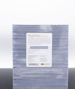 Nagelfeile – Eckig – 80/80 – grau  – 50 Stk.