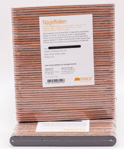 Nagelfeile – Gerade – 100/100 – schwarz – 50 Stk.