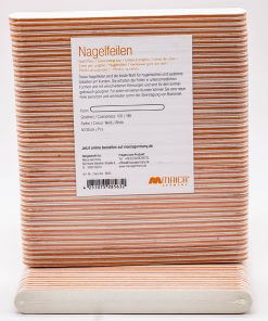 Nagelfeile – Gerade – 100/180 – weiß – 50 Stk.
