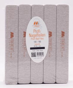 Profi-Nagelfeile – Eckig – 100/180 – 50 Stk.