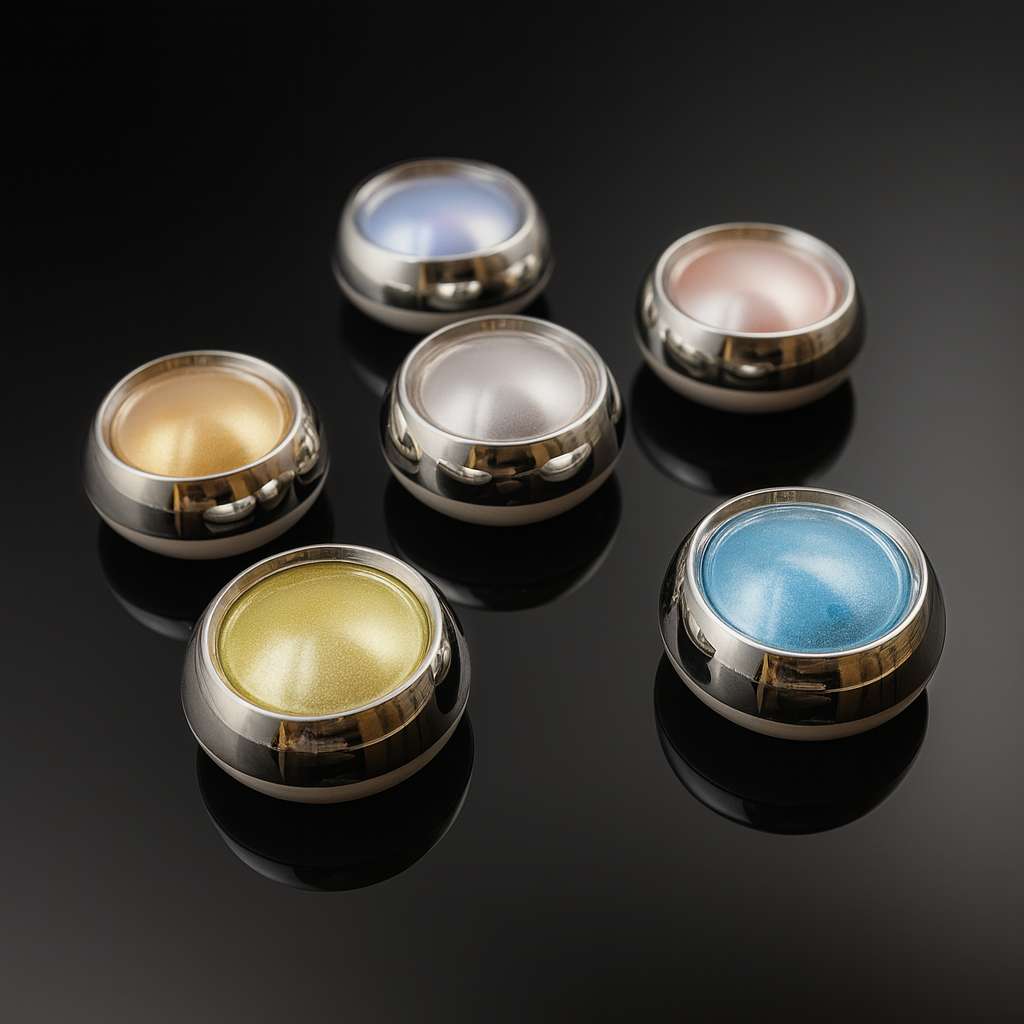 6er Set Chrome Powder Rainbow