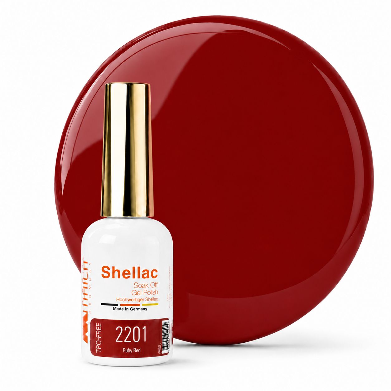 Shellac TPO-frei 2201 Ruby Red 10,5g