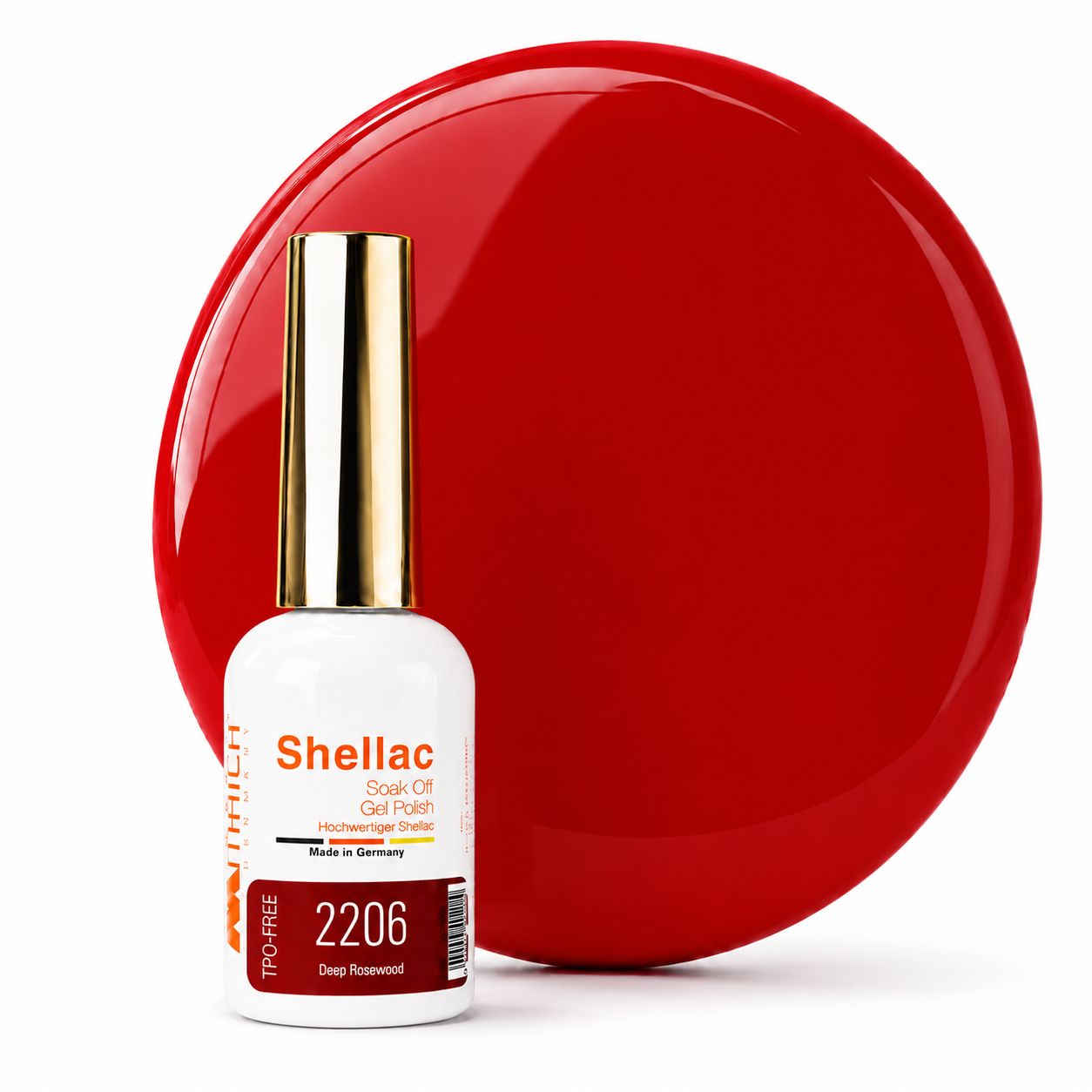 Shellac TPO-frei 2206 Deep Rosewood 10,5g