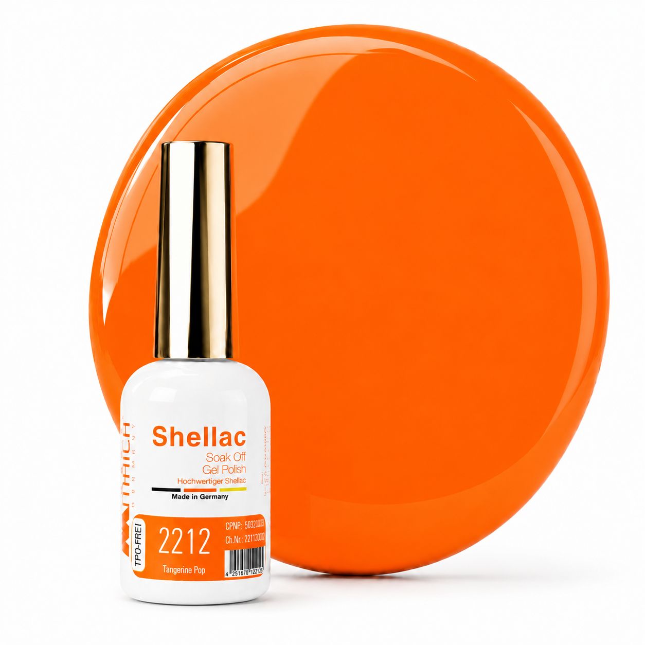 Shellac TPO-frei 2212 Tangerine Pop 10,5g