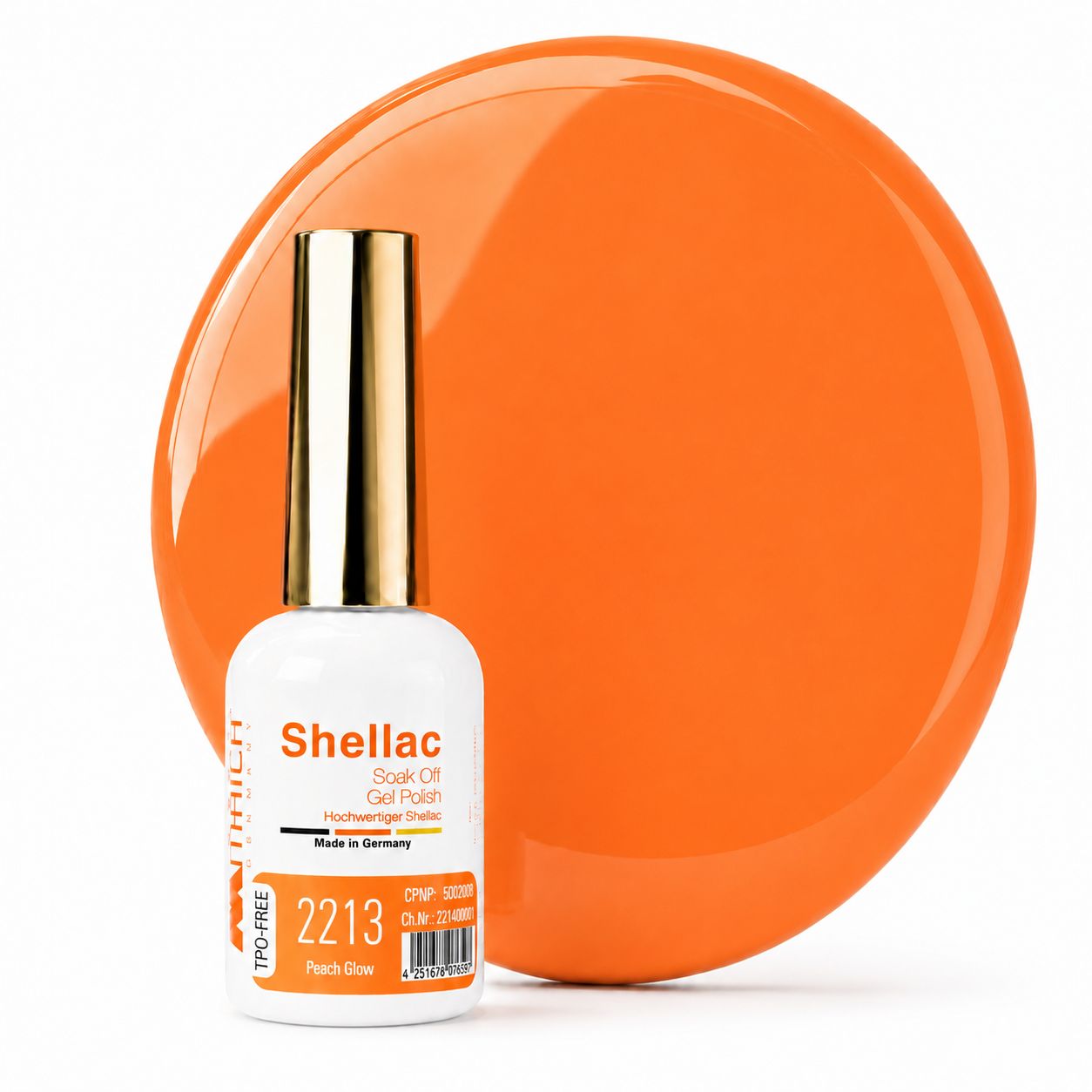 Shellac TPO-frei 2213 Peach Glow 10,5g
