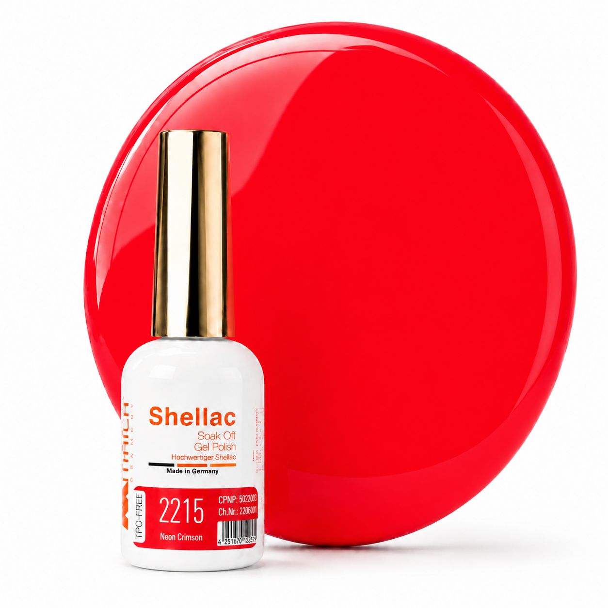 Shellac TPO-frei 2215 Neon Crimson 10,5g