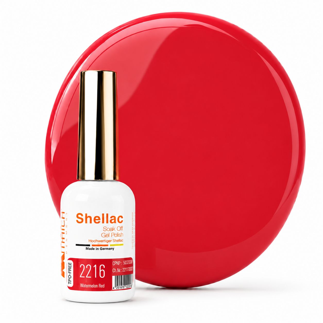 Shellac TPO-frei 2216 Watermelon Red 10,5g