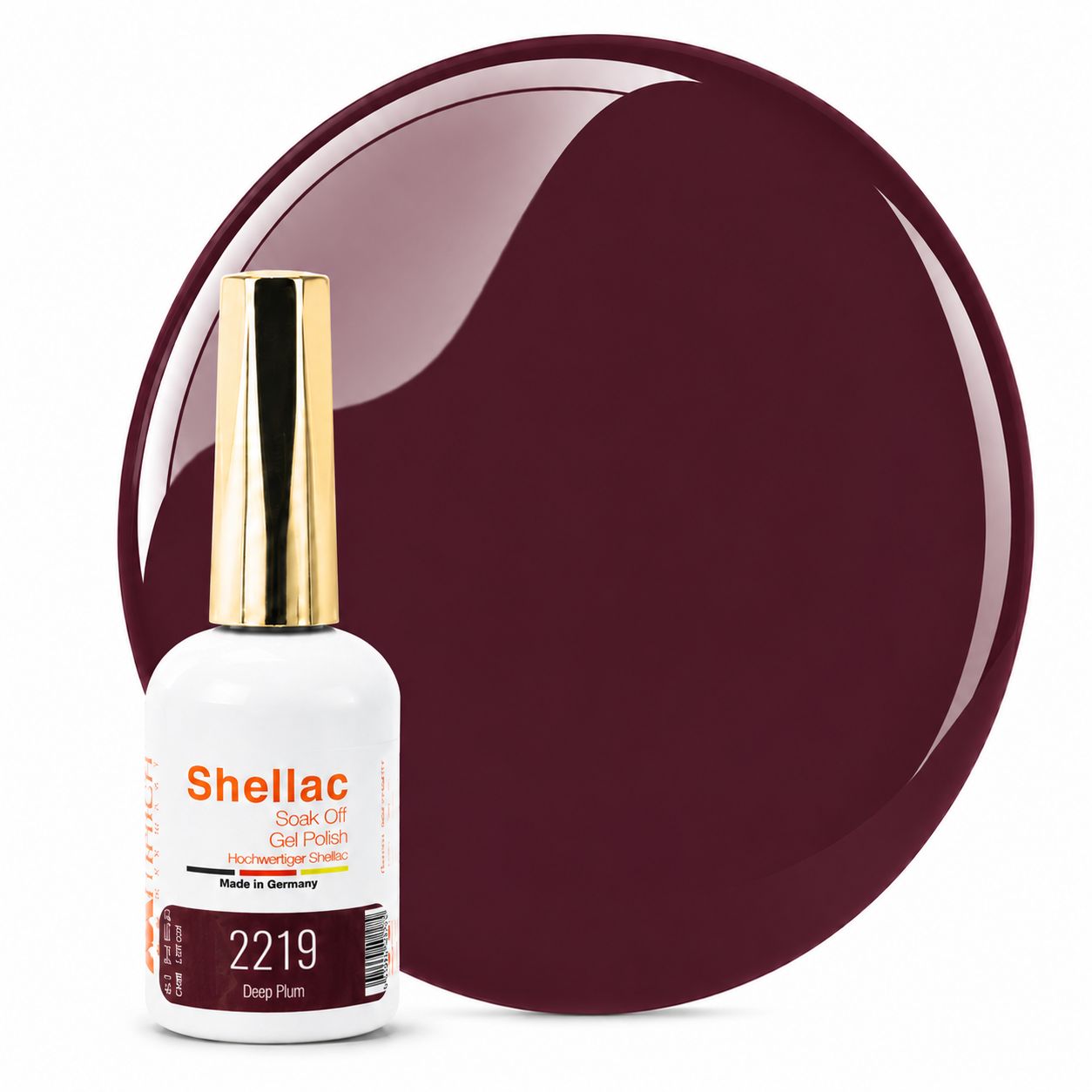 Shellac TPO-frei 2219 Deep Plum 10,5g