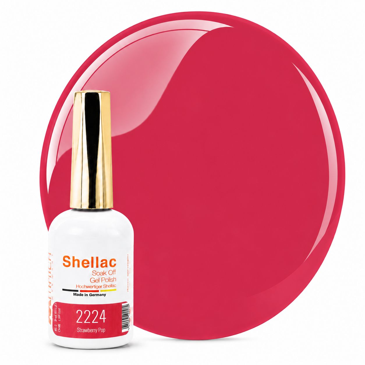 Shellac TPO-frei 2224 Strawberry Pop 10,5g