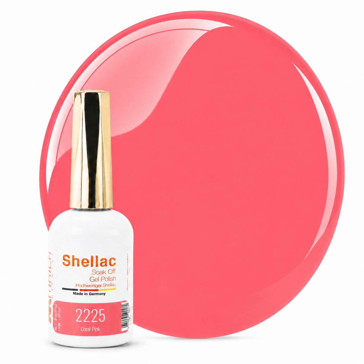 Shellac TPO-frei 2225 Coral Pink 10,5g