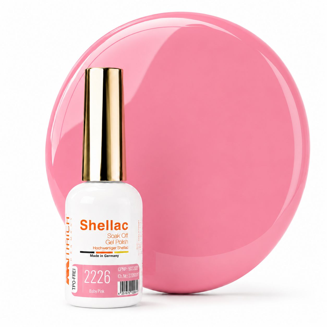 Shellac TPO-frei 2226 Baby Pink 10,5g