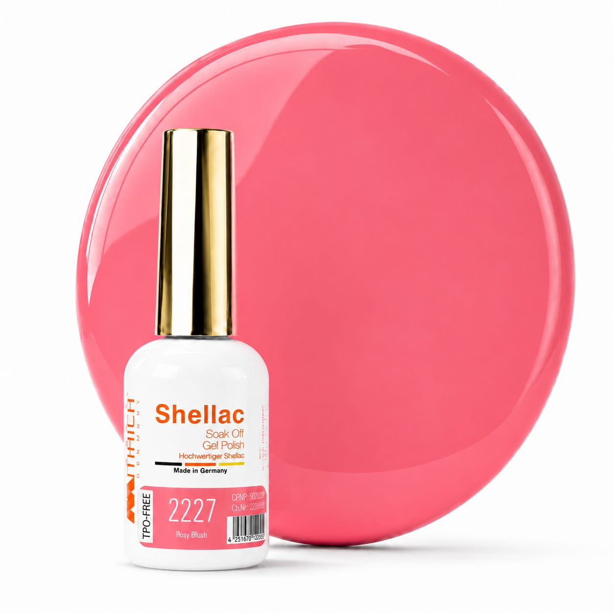 Shellac TPO-frei 2227 Rosy Blush 10,5g