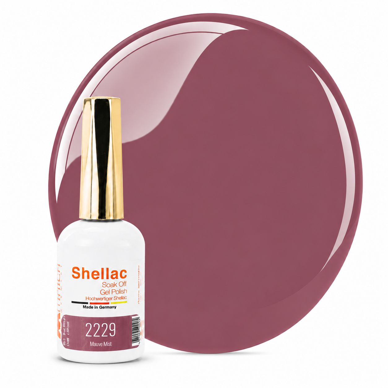 Shellac TPO-frei 2229 Mauve Mist 10,5g