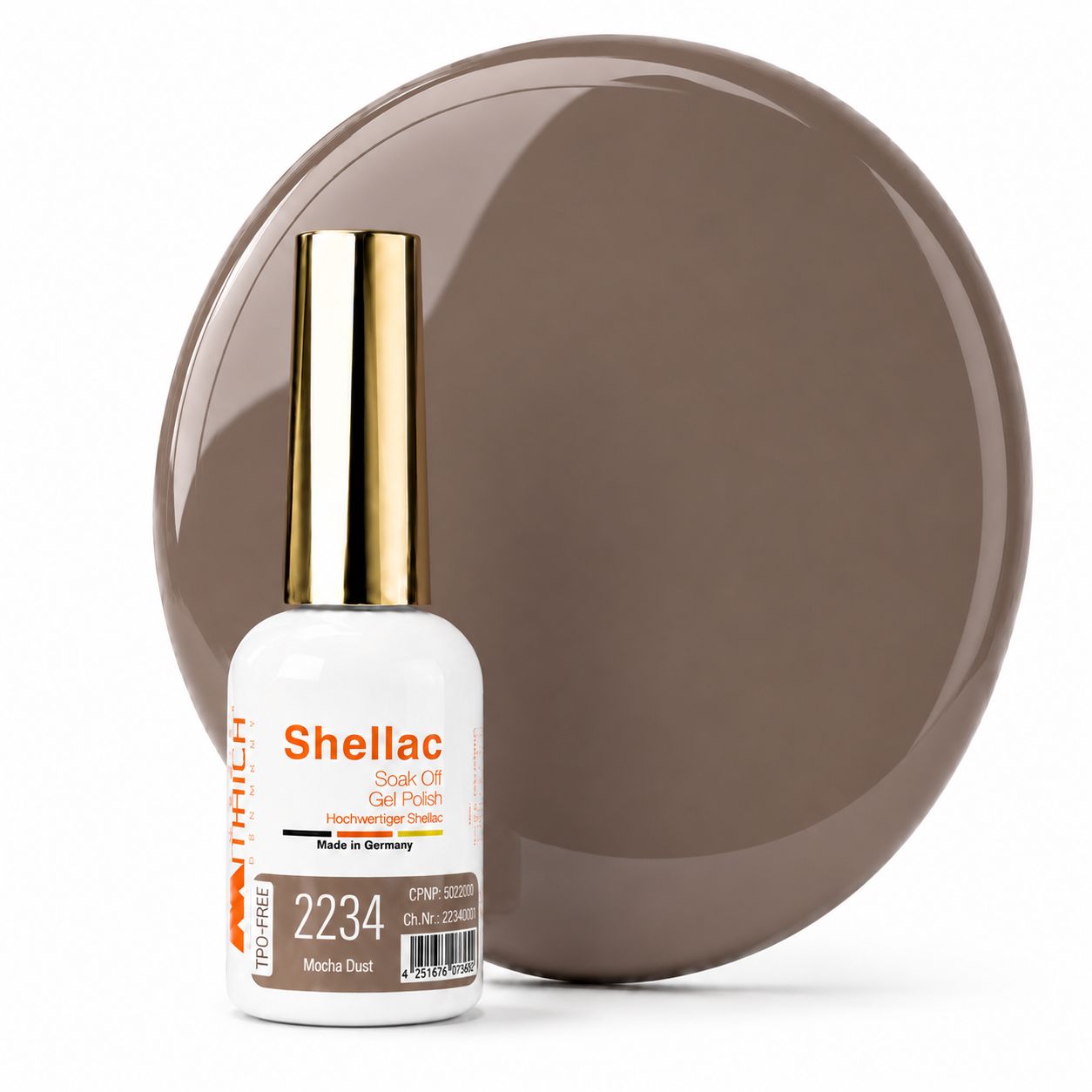Shellac TPO-frei 2234 Mocha Dust 10,5g