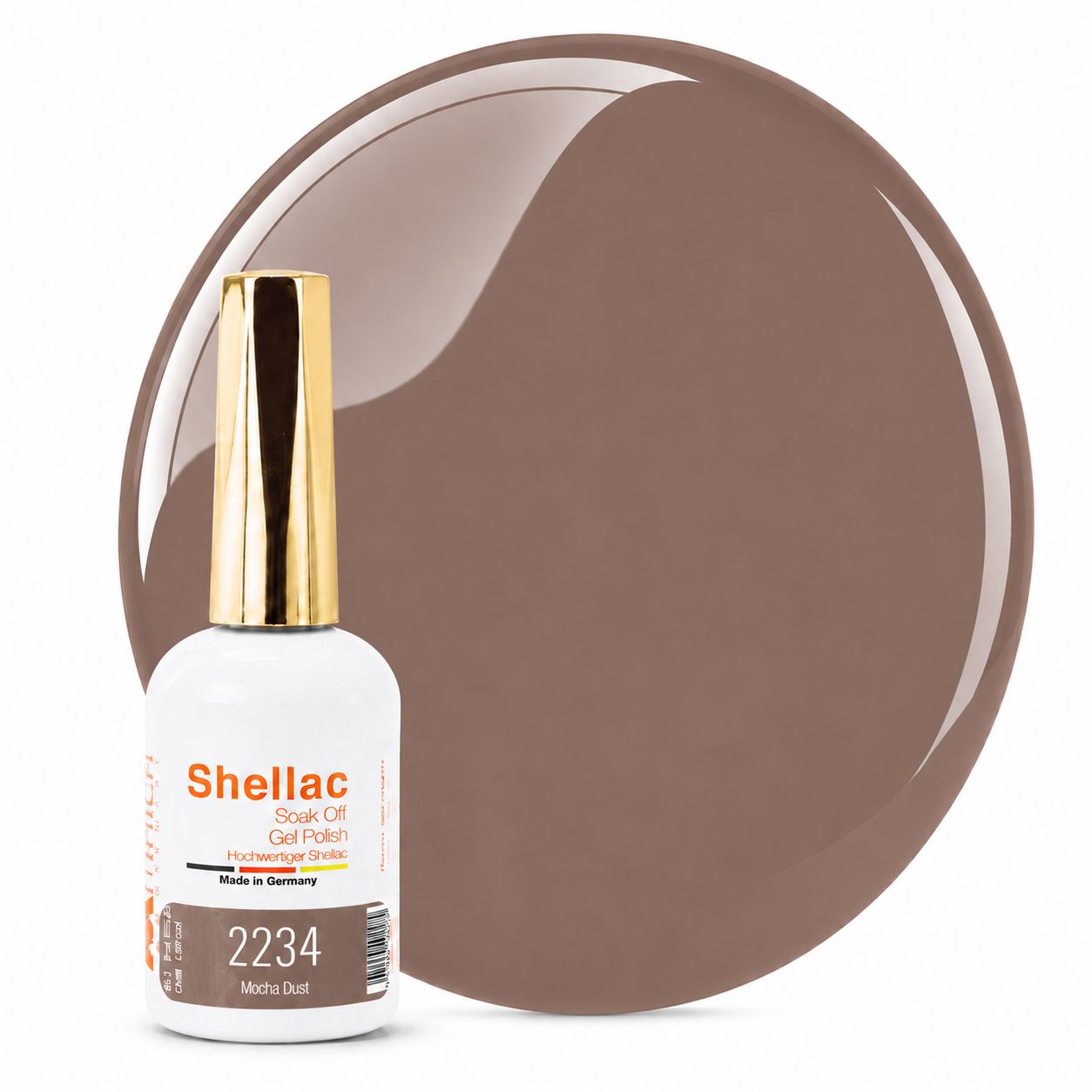 Shellac TPO-frei 2234 Mocha Dust 10,5g