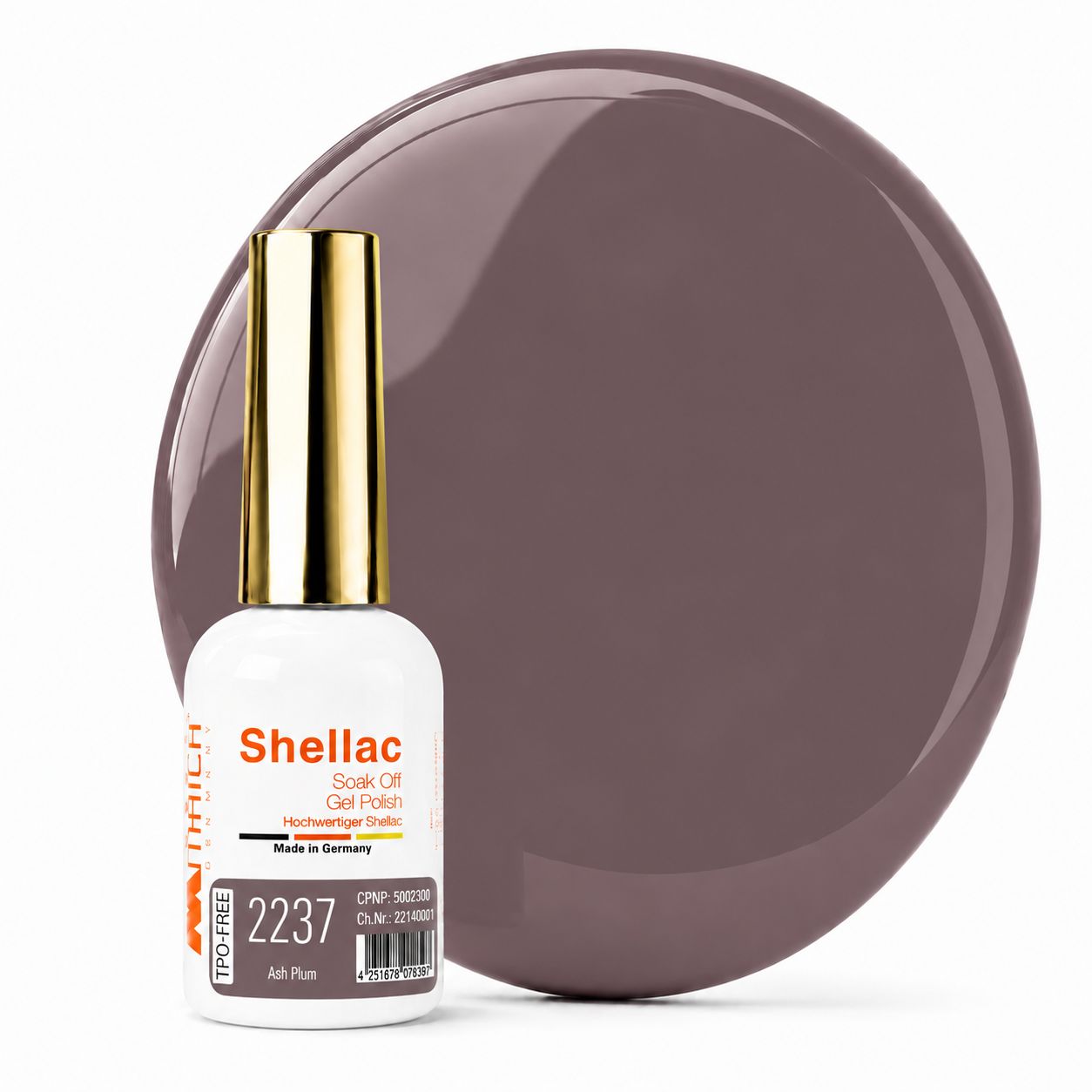 Shellac TPO-frei 2237 Ash Plum 10,5g