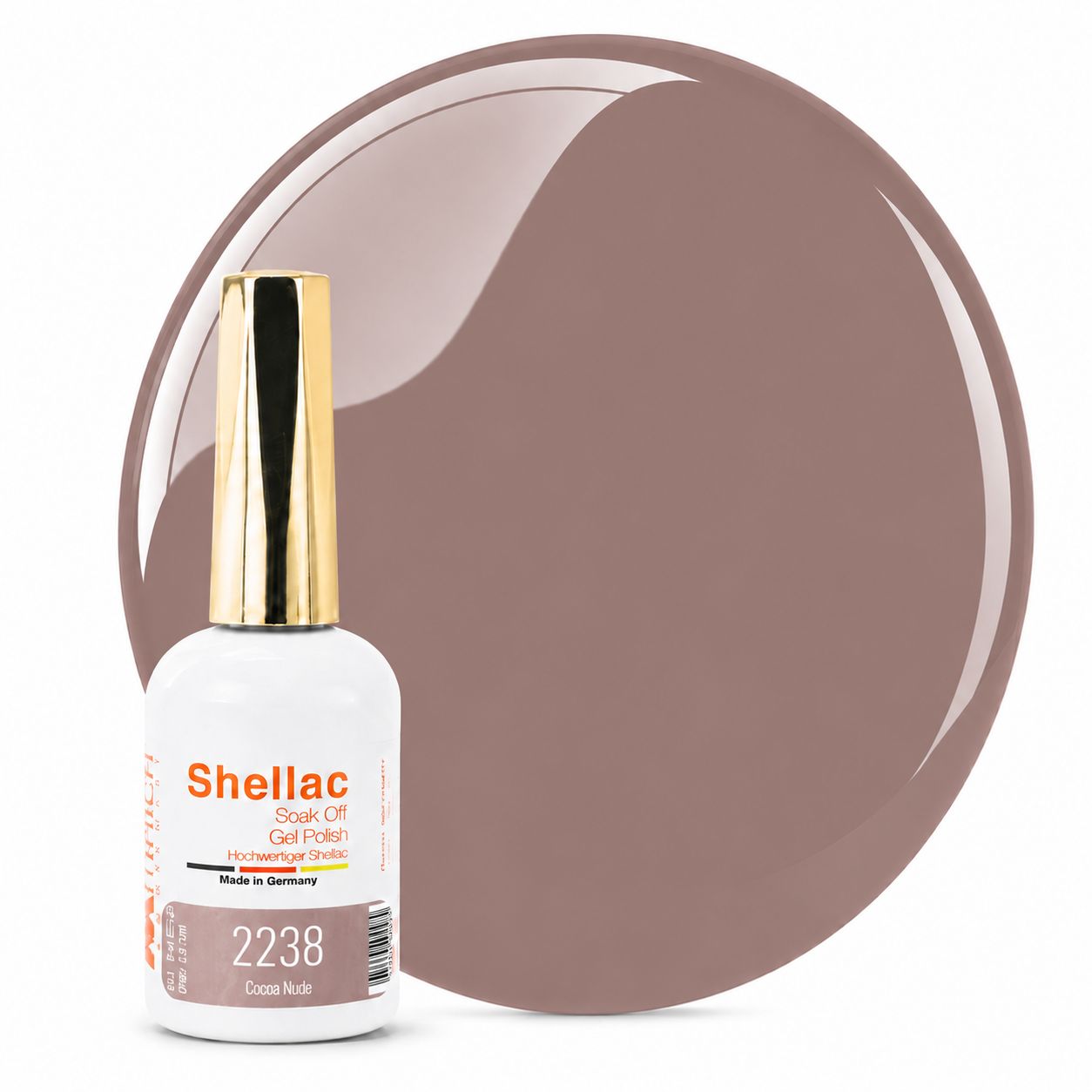 Shellac TPO-frei 2238 Cocoa Nude 10,5g