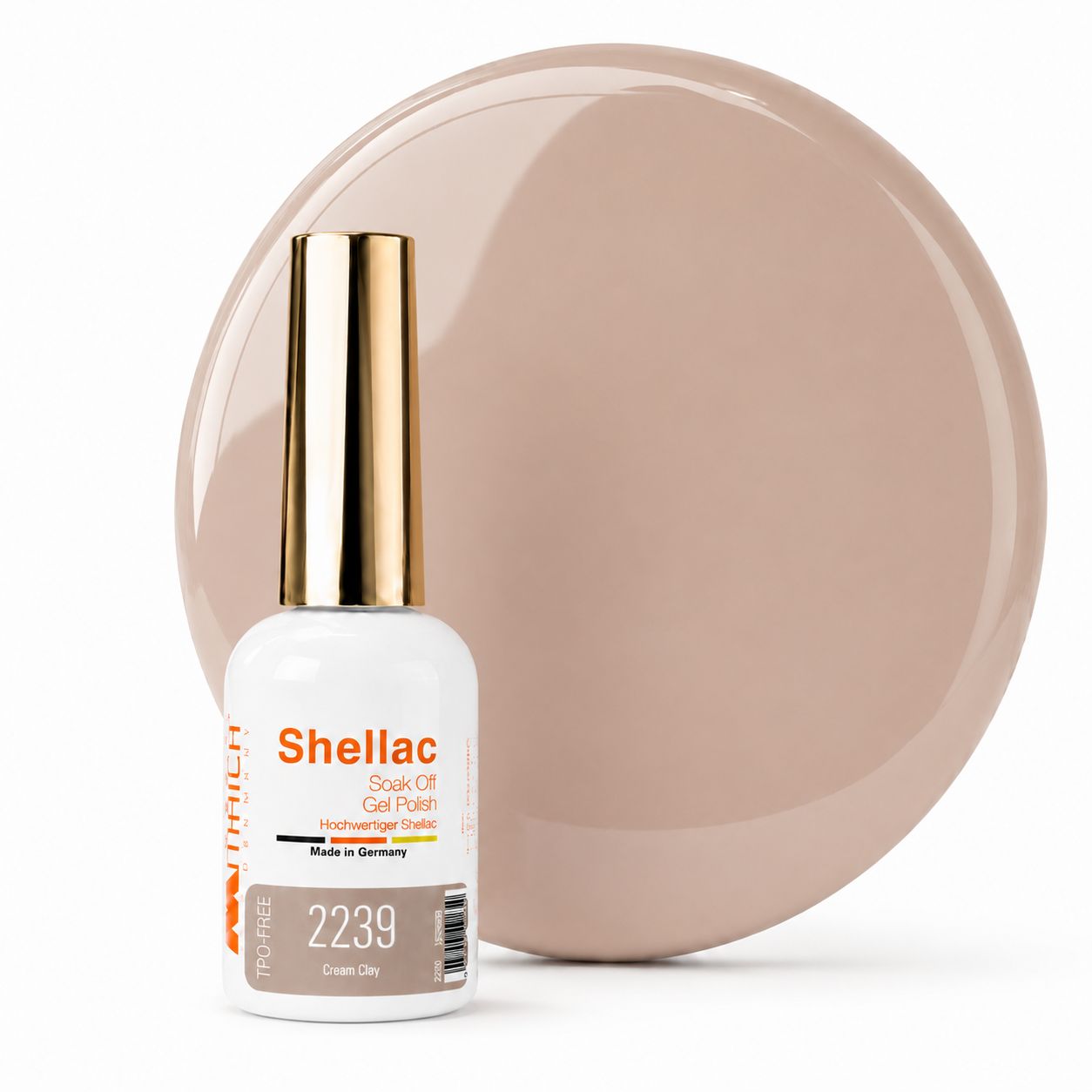 Shellac TPO-frei 2239 Cream Clay 10,5g