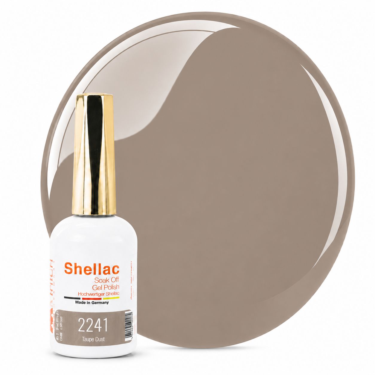 Shellac TPO-frei 2241 Taupe Dust 10,5g