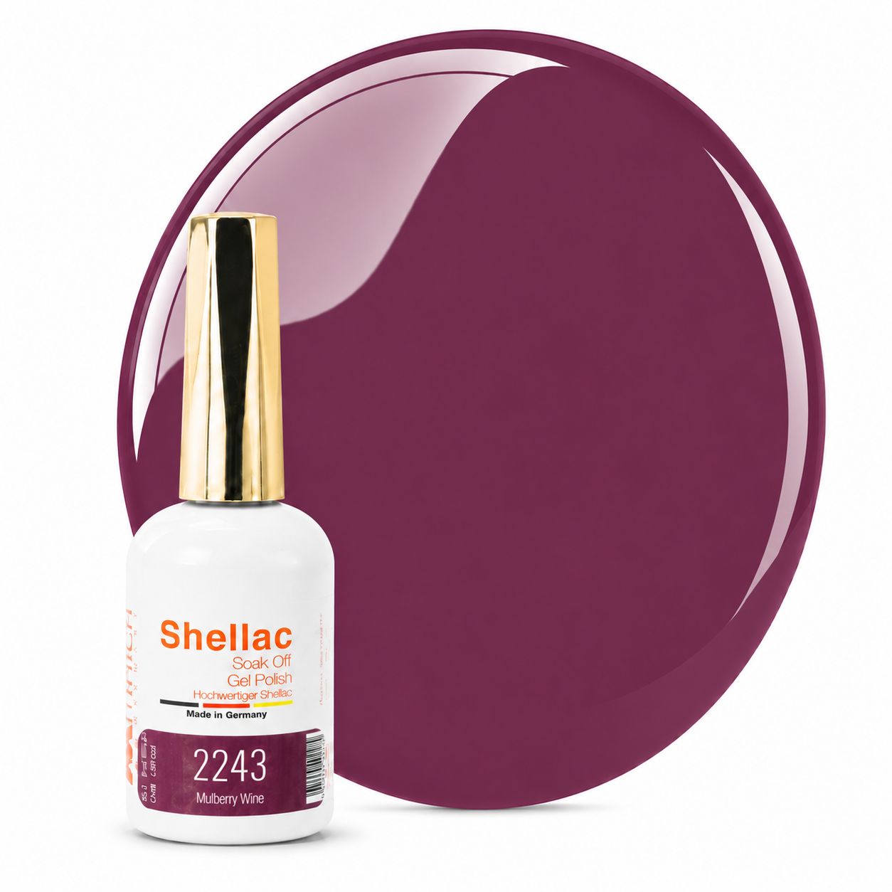 Shellac TPO-frei 2243 Mulberry Wine 10,5g