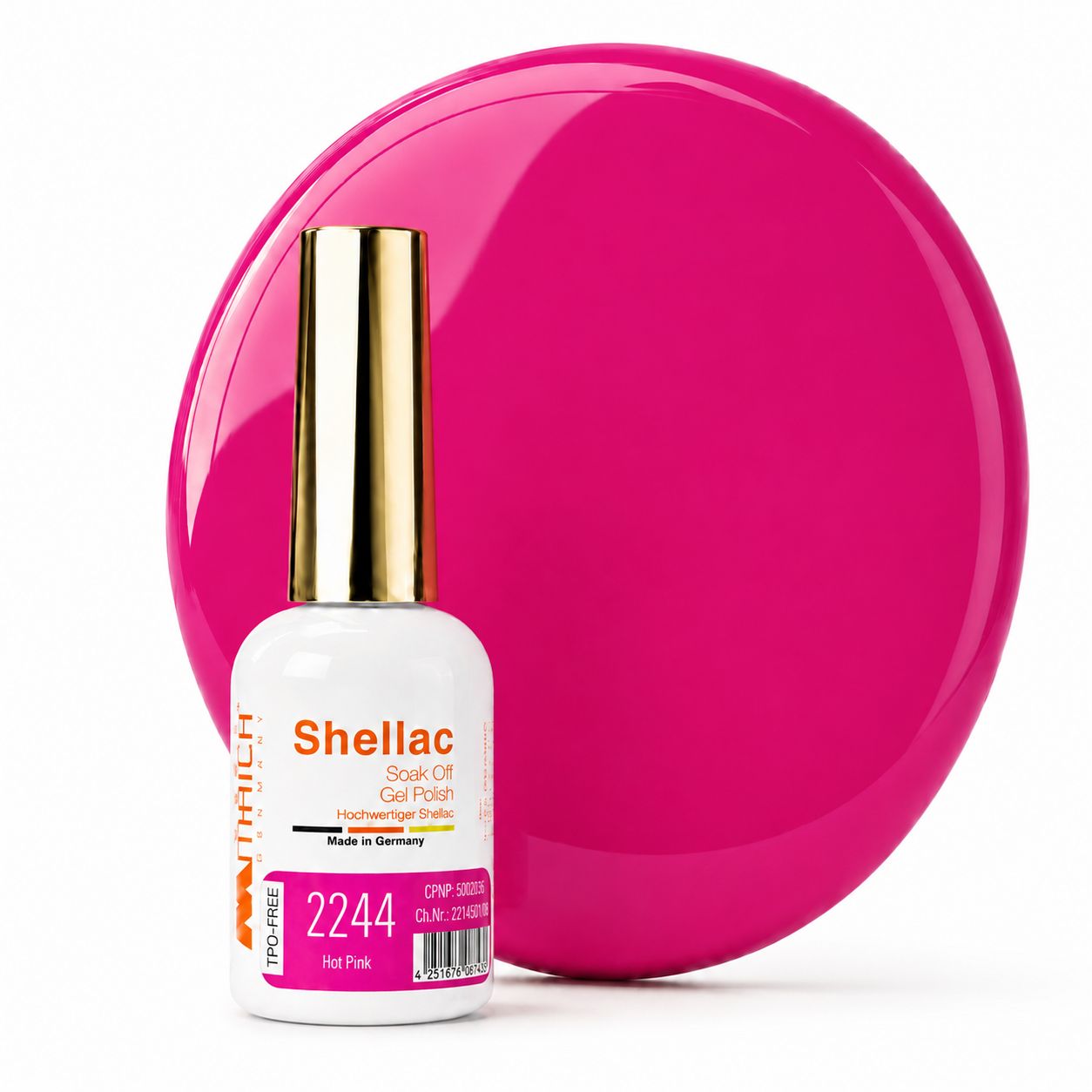 Shellac TPO-frei 2244 Hot Pink 10,5g
