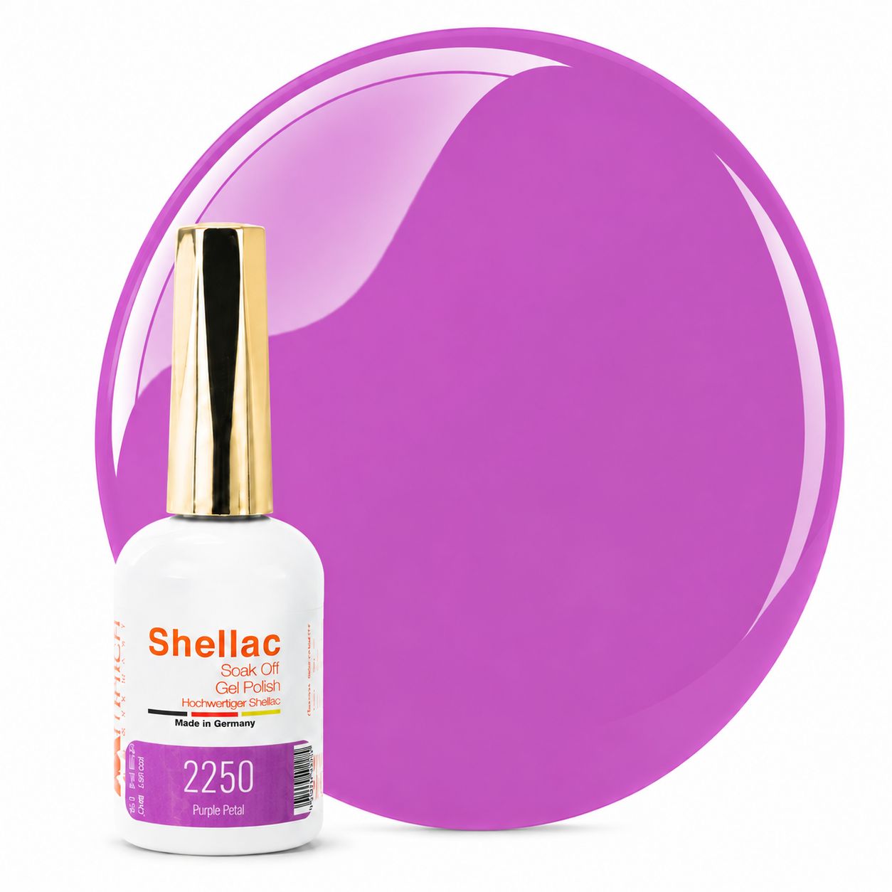 Shellac TPO-frei 2250 Purple Petal 10,5g