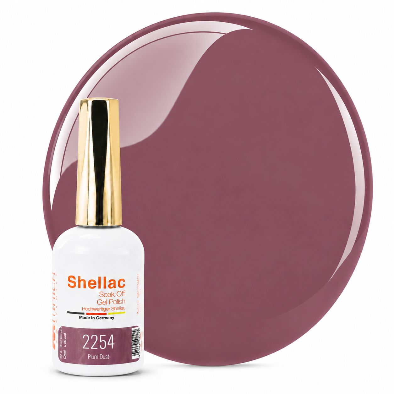 Shellac TPO-frei 2254 Plum Dust 10,5g