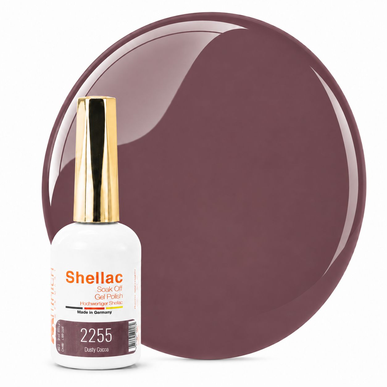 Shellac TPO-frei 2255 Dusty Cocoa 10,5g