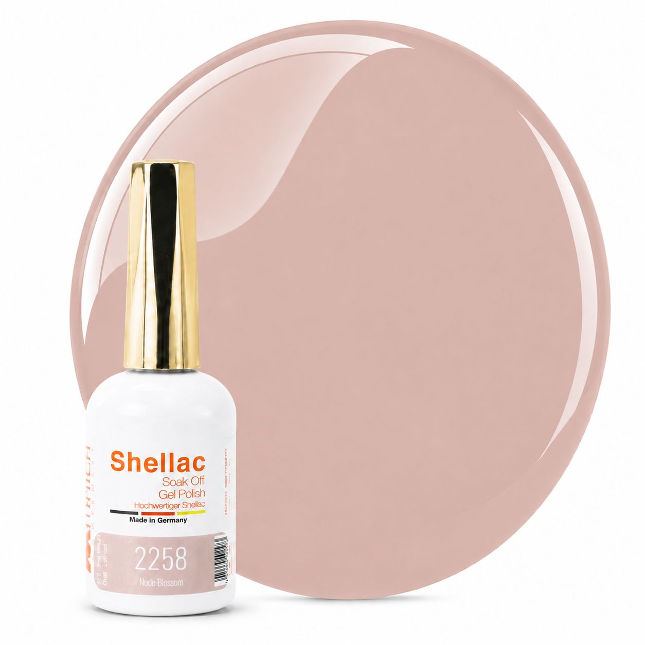 Shellac TPO-frei 2258 Nude Blossom 10,5g