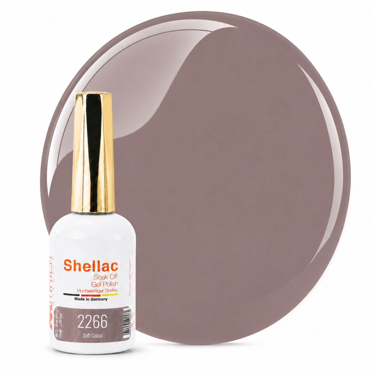 Shellac TPO-frei 2266 Soft Cocoa 10,5g