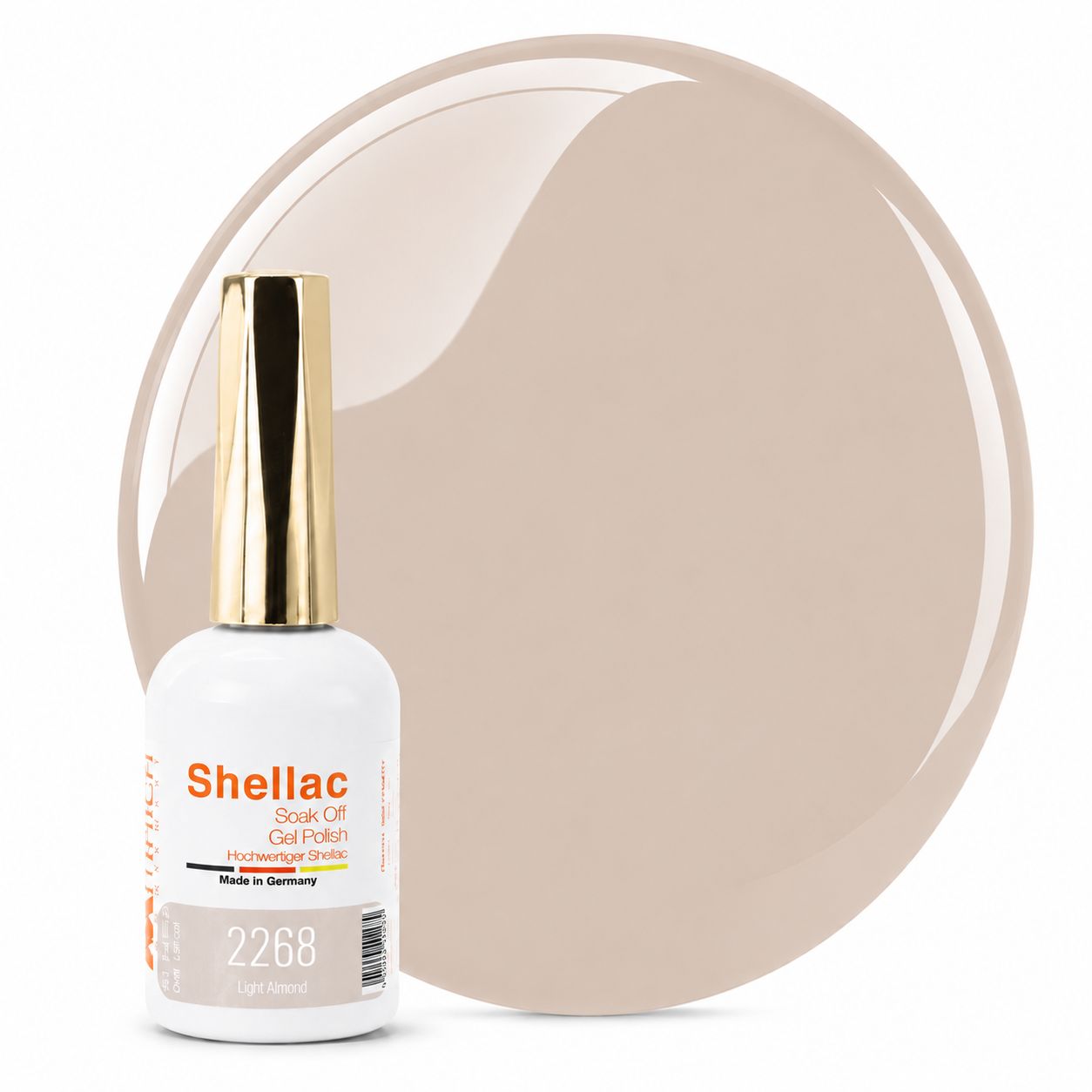 Shellac TPO-frei 2268 Light Almond 10,5g
