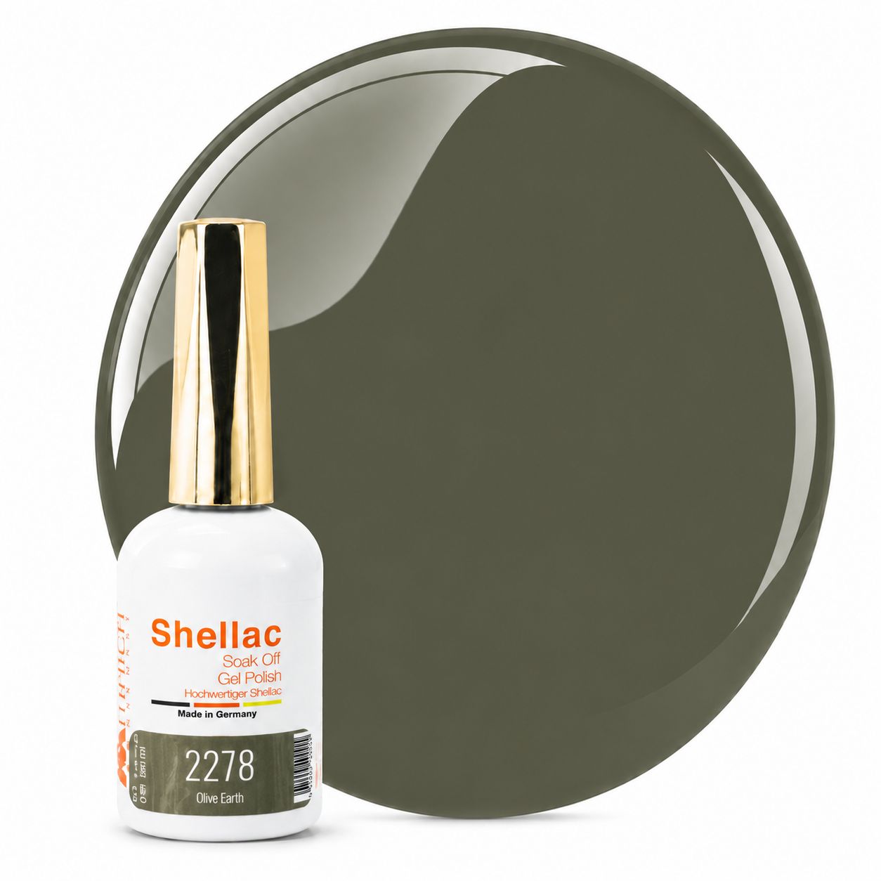 Shellac TPO-frei 2278 Olive Earth 10,5g
