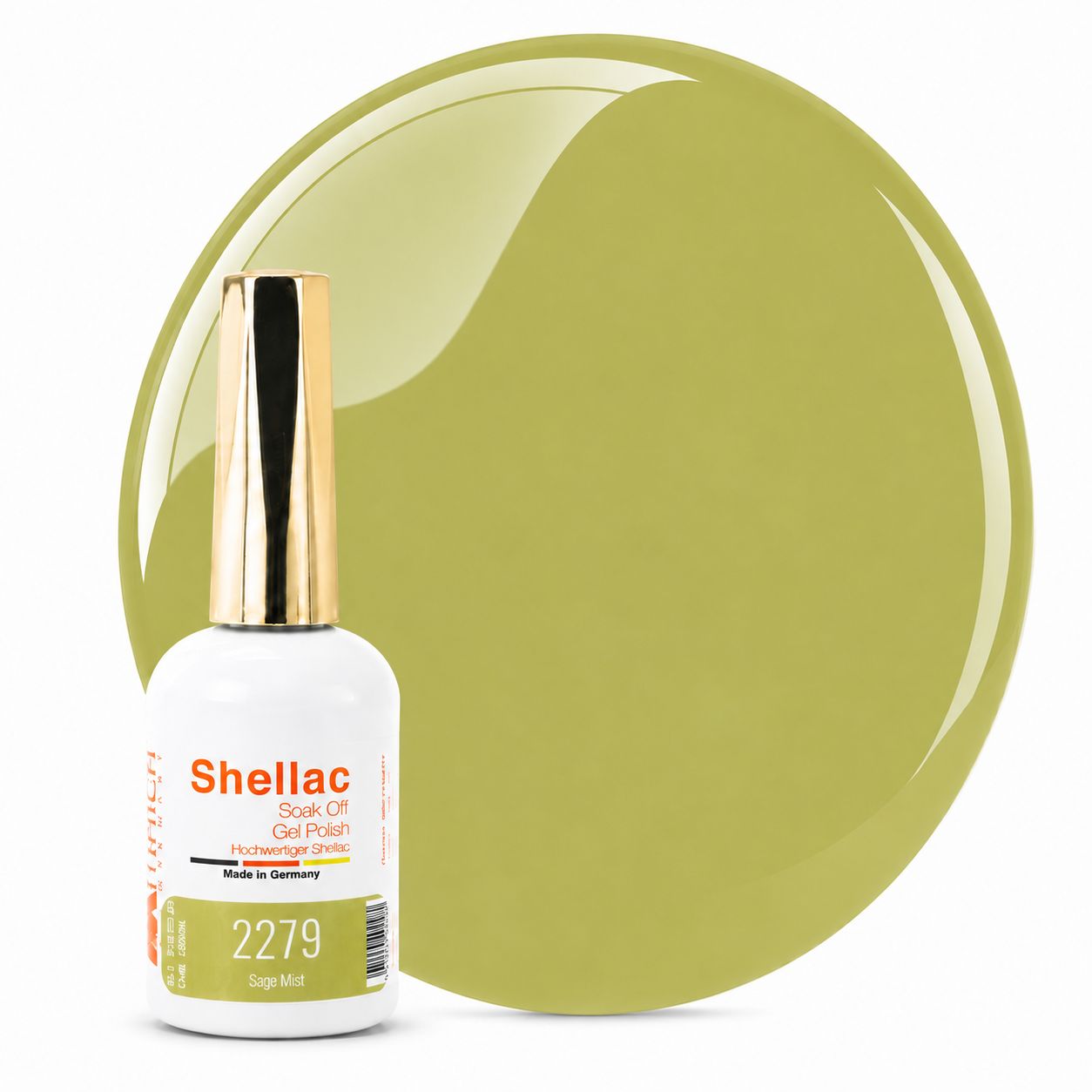 Shellac TPO-frei 2279 Sage Mist 10,5g