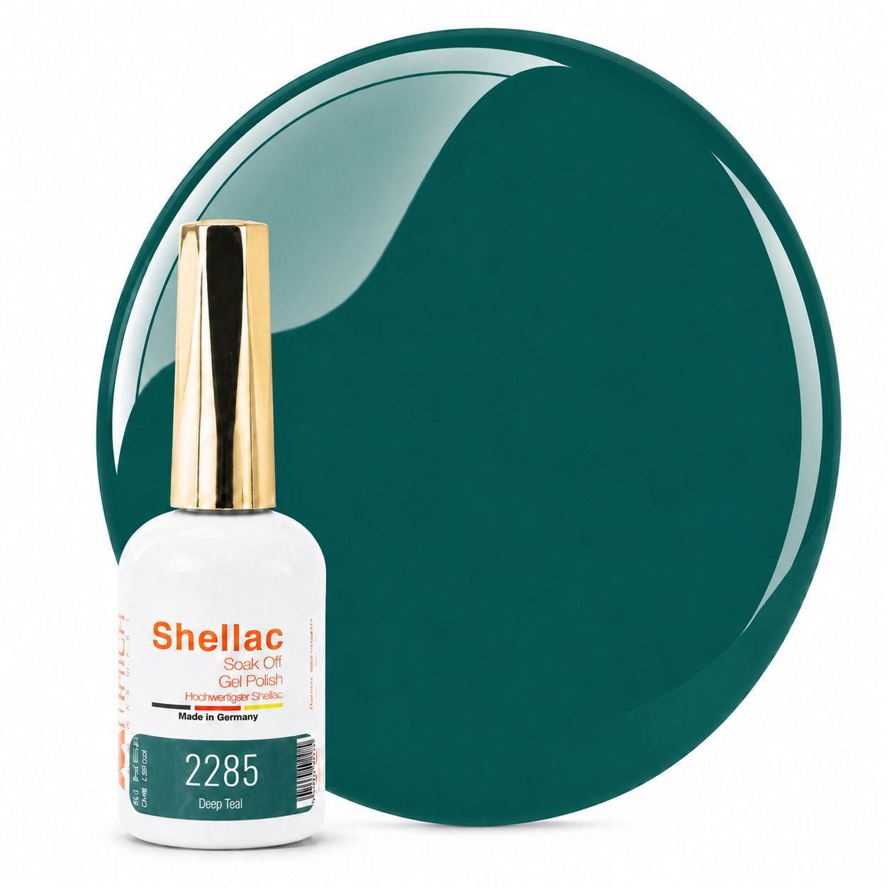 Shellac TPO-frei 2285 Deep Teal 10,5g