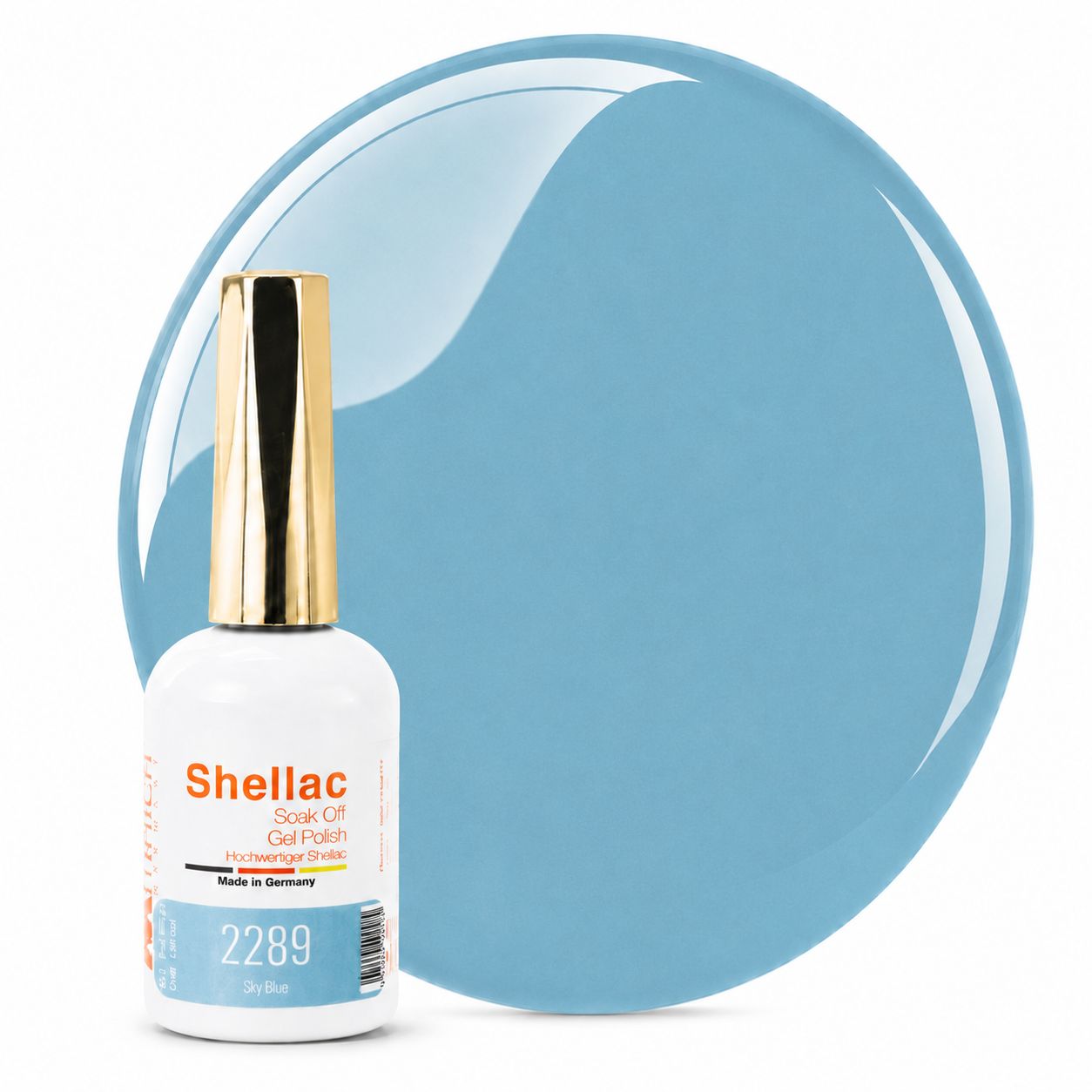 Shellac TPO-frei 2289 Sky Blue 10,5g