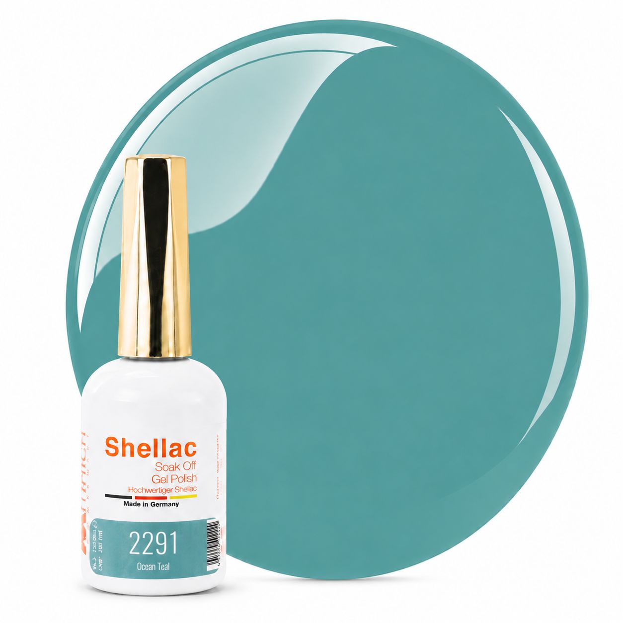 Shellac TPO-frei 2291 Ocean Teal 10,5g