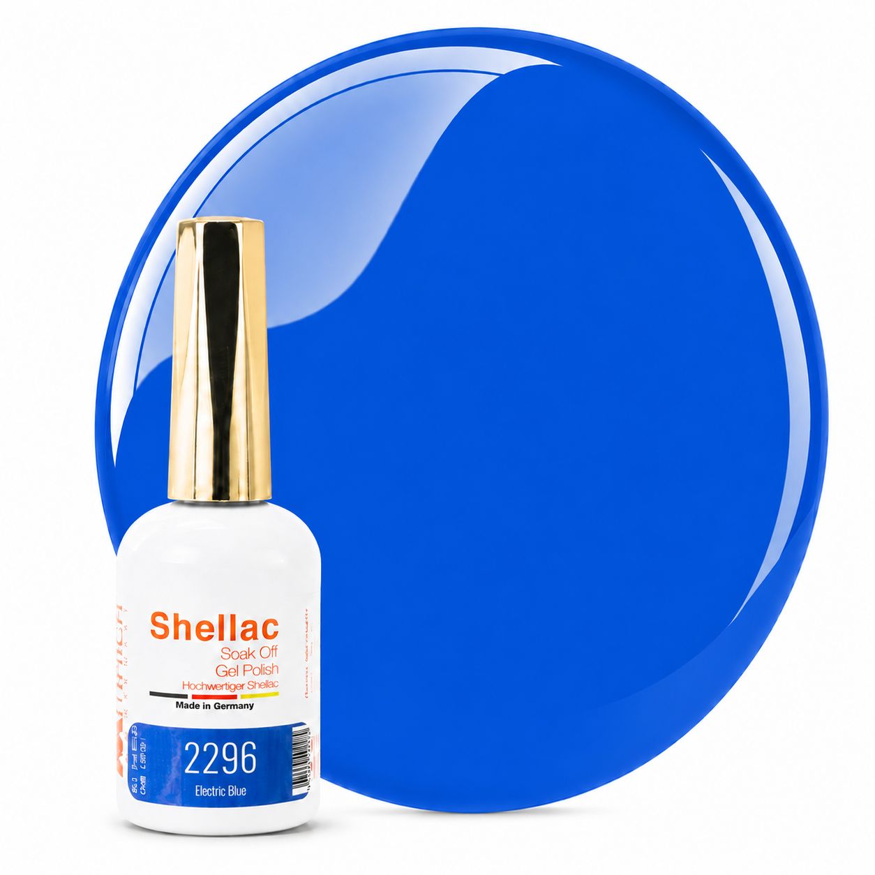 Shellac TPO-frei 2296 Electric Blue 10,5g