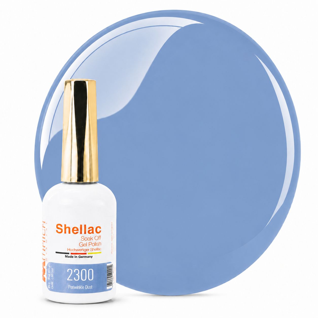 Shellac TPO-frei 2300 Periwinkle Dust 10,5g