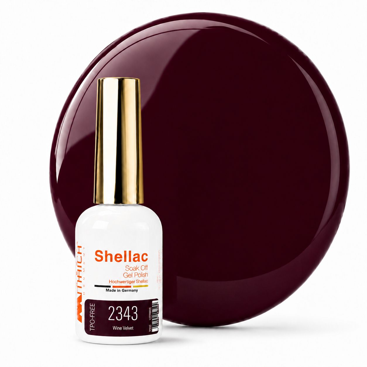 Shellac TPO-frei 2343 Wine Velvet 10,5g